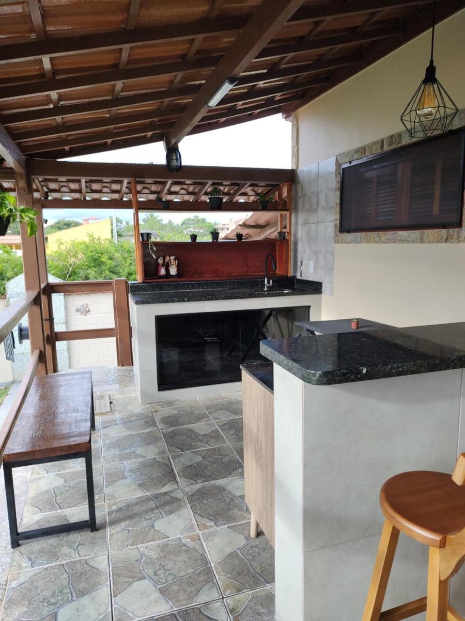 Casa em frente a praia de Jaconé Saquarema Habitación foto