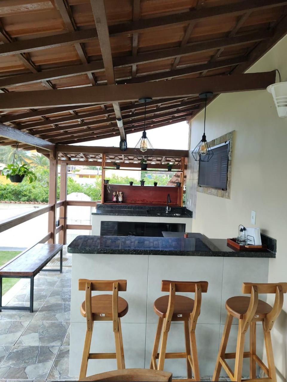Casa em frente a praia de Jaconé Saquarema Habitación foto